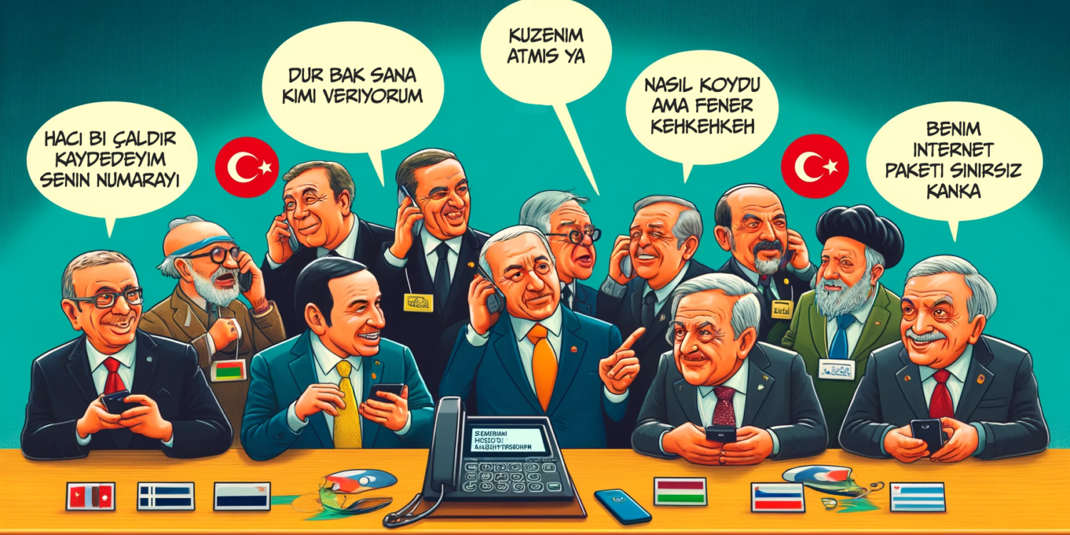 Tayyip, bir çaldır, kaydedeyim teli…