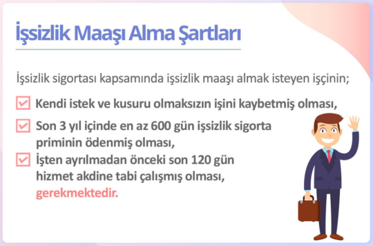 issizlik maasi alma sartlari Fasulyeden