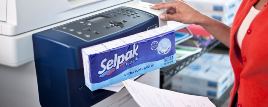 selpak onun markasi Fasulyeden