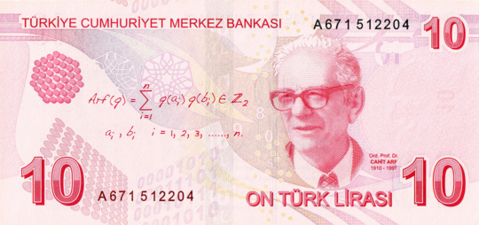 10 tl banknot Fasulyeden