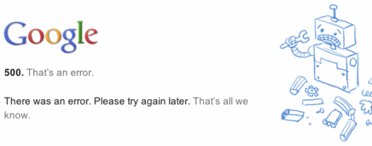 500 internal server error Fasulyeden