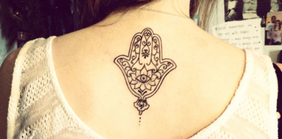 Hand of Hamsa Tattoo2 Fasulyeden